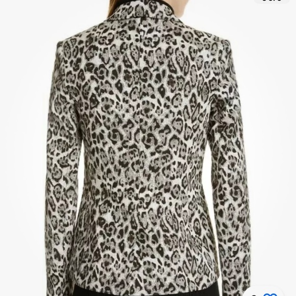 NWT ERDEM Animal Print Iris Blazer Jacket Size 12 - Picture 2 of 4